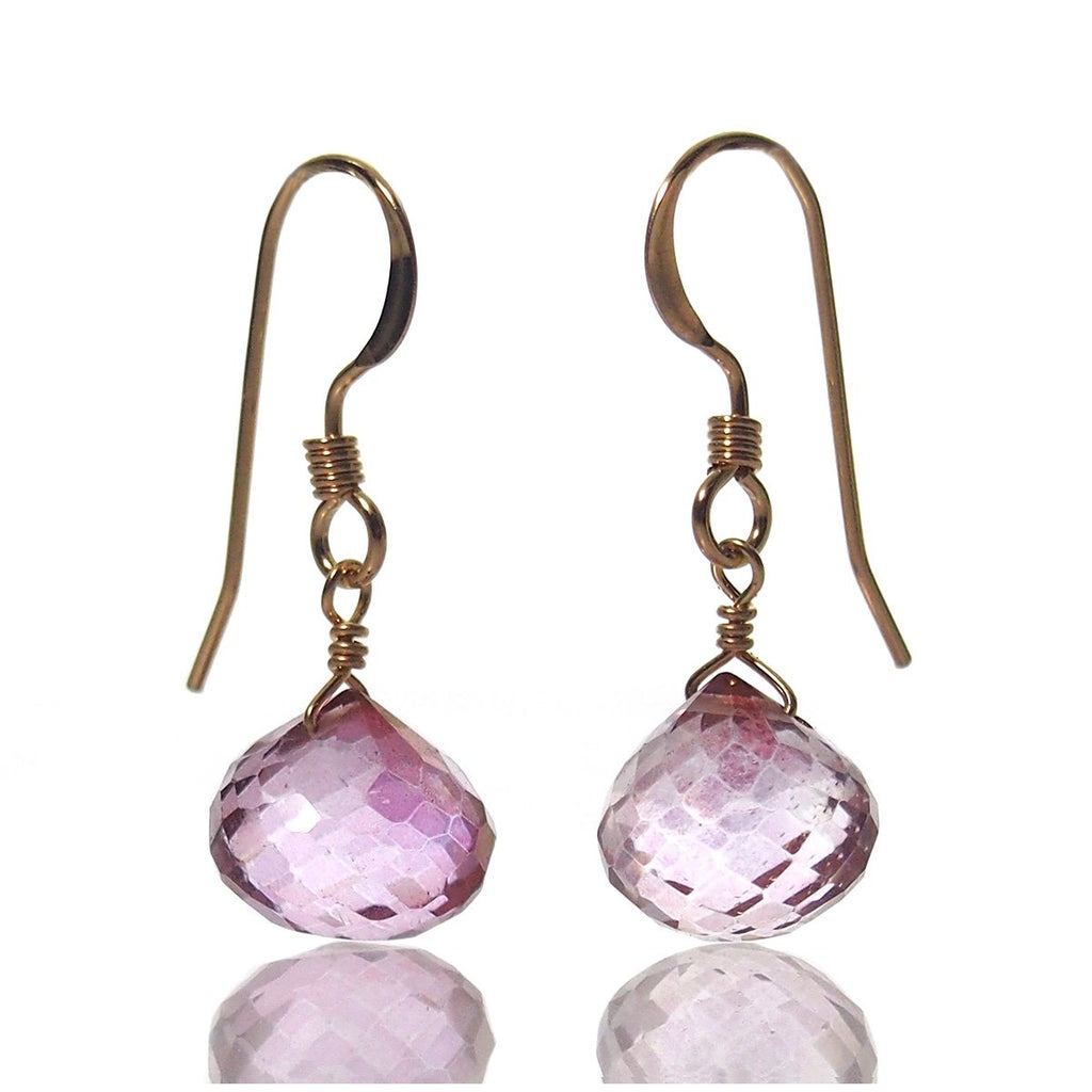 Mystic Topaz Earrings with Gold Filled French Earwires