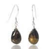 Pyrite (AB Finish) Earrings with Sterling Silver French Earwires