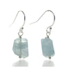 Aquamarine Earrings with Sterling Silver French Earwires