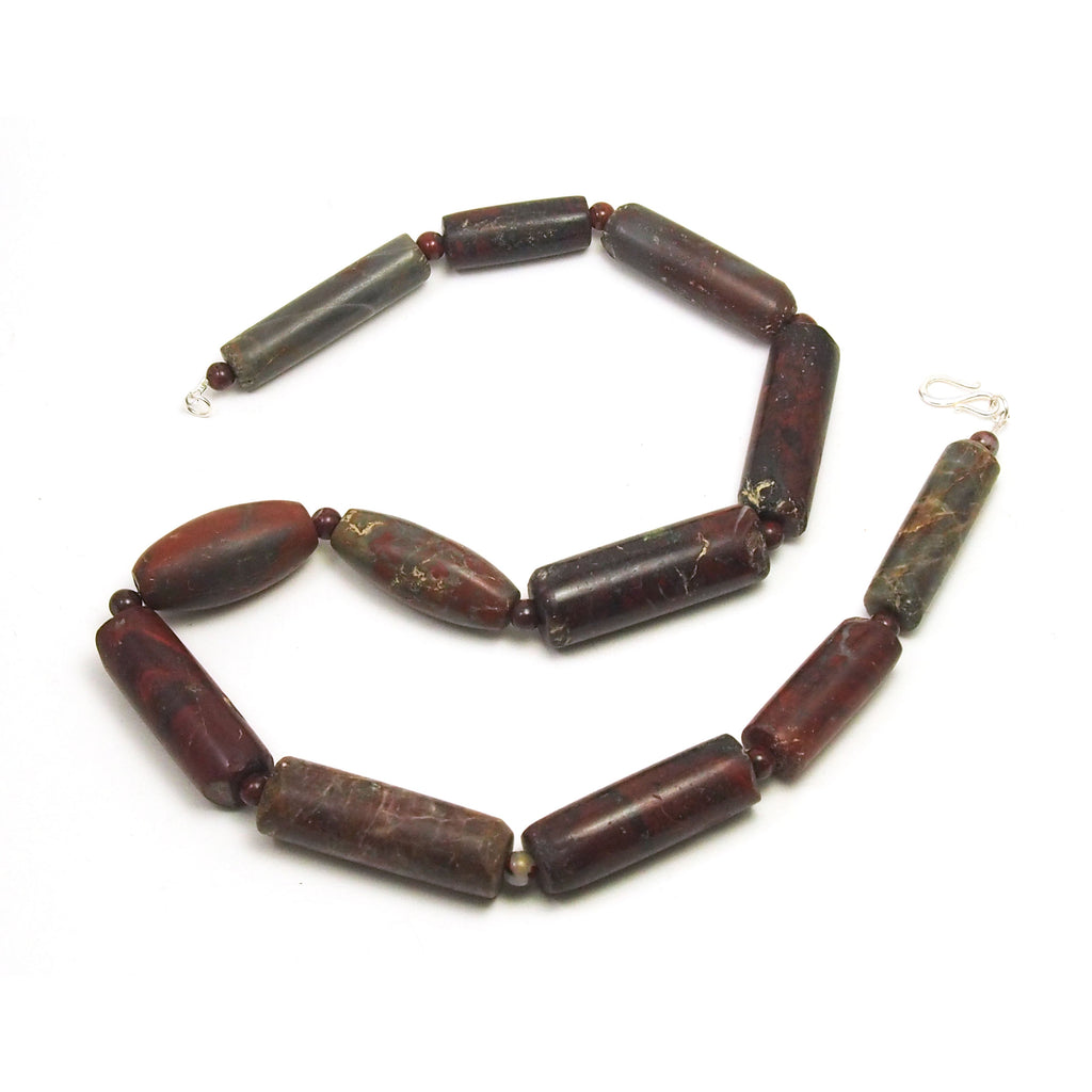 Pre-Columbian 9th-12th Century Jasper Beads