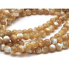 Mother of Pearl Smooth Rounds 8mm Strand