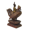 Saraswati Goddess Atop the Golden Swan Figure from Burma known as Thurathadi Dewi