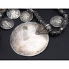 Omani Somt Fine Silver Pectoral Necklace from the Collection of Lois Sherr Dubin.