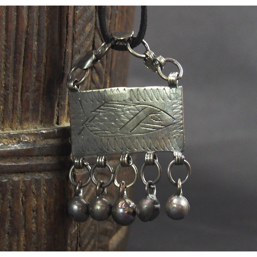 Bedouin Silver Zar Amulet, E