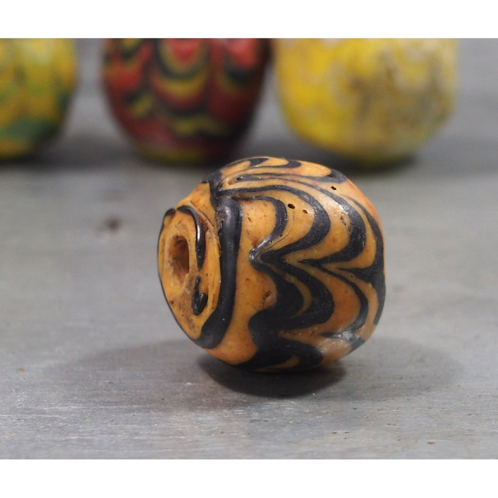 Antique Persian/Islamic Wound Bead, D LISTED AS INDIVIDUAL BEADS