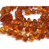 Cognac Amber Natural Nuggets Necklace/Strand