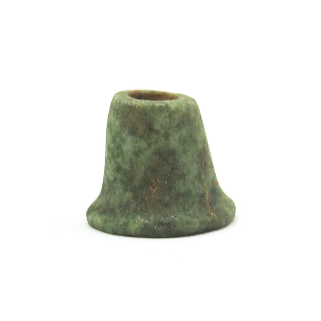 Pre-Columbian Greenstone Ear Plug, B