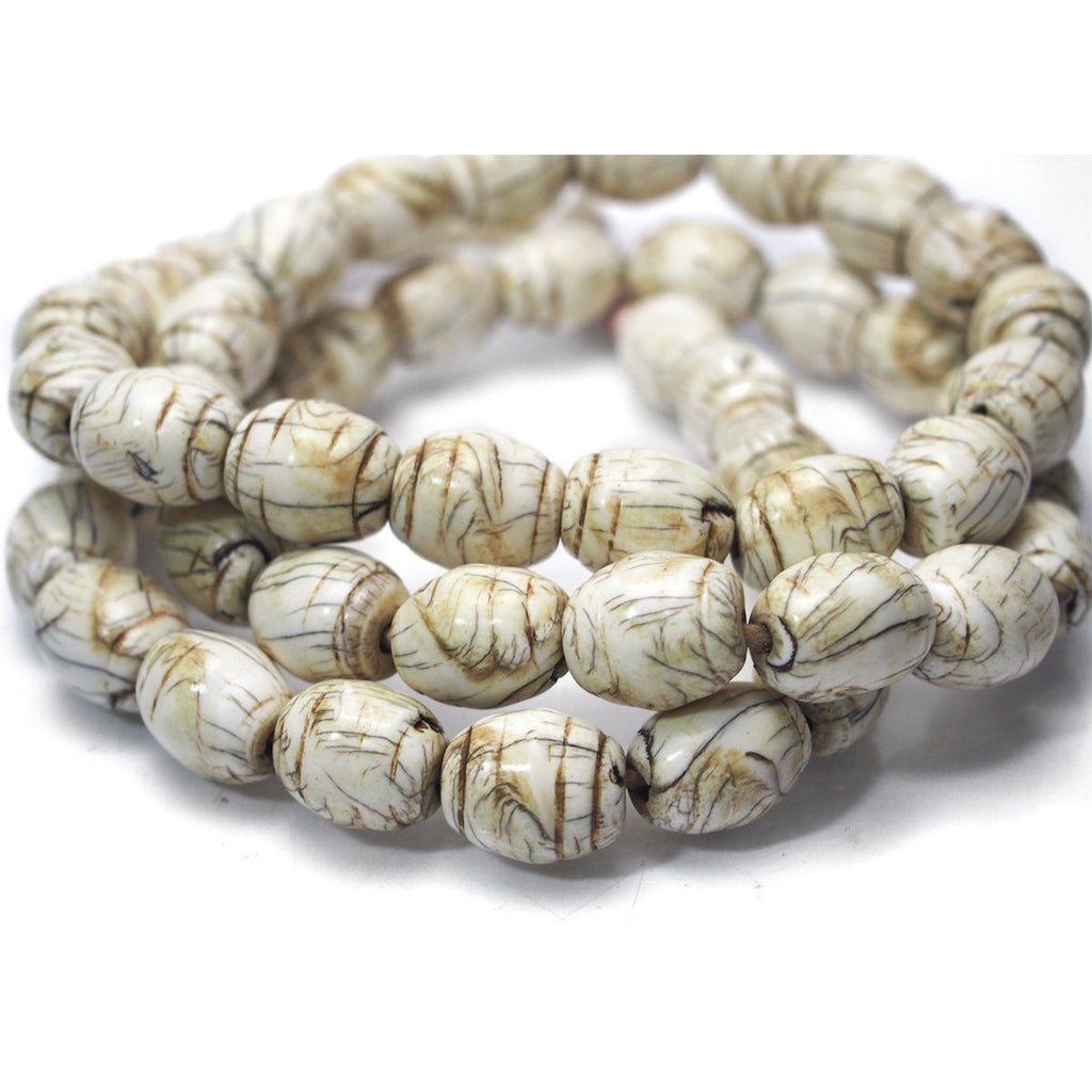 Naga "Sacred Shank" Shell Heirloom Beads From Northern India