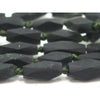 Jade (Afghan) Matte Faceted Small Lozenges Strand