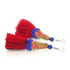 Hill Tribe Crocheted Earrings, A