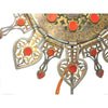 Turkmen Pectoral Disc Shape Antique Pendant Set-01