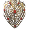 Turkmen Cordiform Heart Shape Pendant-12