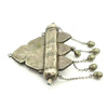 Turkmen Amulet Case Mountain Shape Antique-19