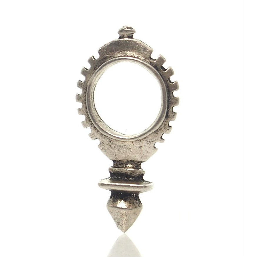 Tuareg Zinder Style Love Charm Pendant with 92.5% Silver Zinder Char –  Beads of Paradise