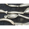95% Pure Silver Fish Beads Necklace