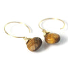 Tiger's Eye Earrings with Gold Filled Ear Wires