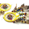 Hill Tribe Crocheted Dreamcatcher Earrings