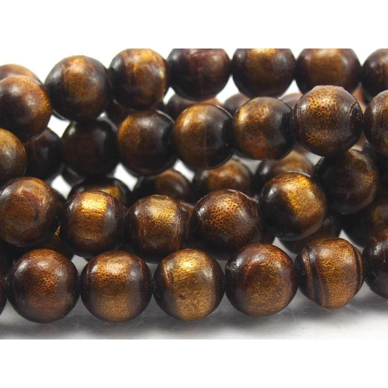 Golden Coral Mala 12mm