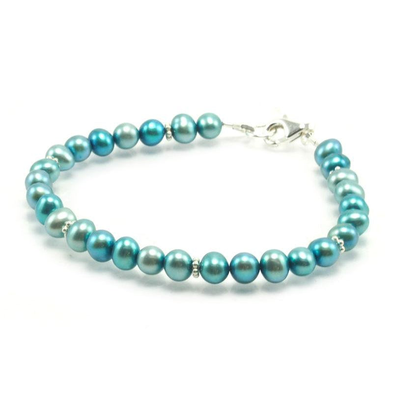 Fresh Water Pearl Bracelet With Sterling Silver Trigger Clasp 2