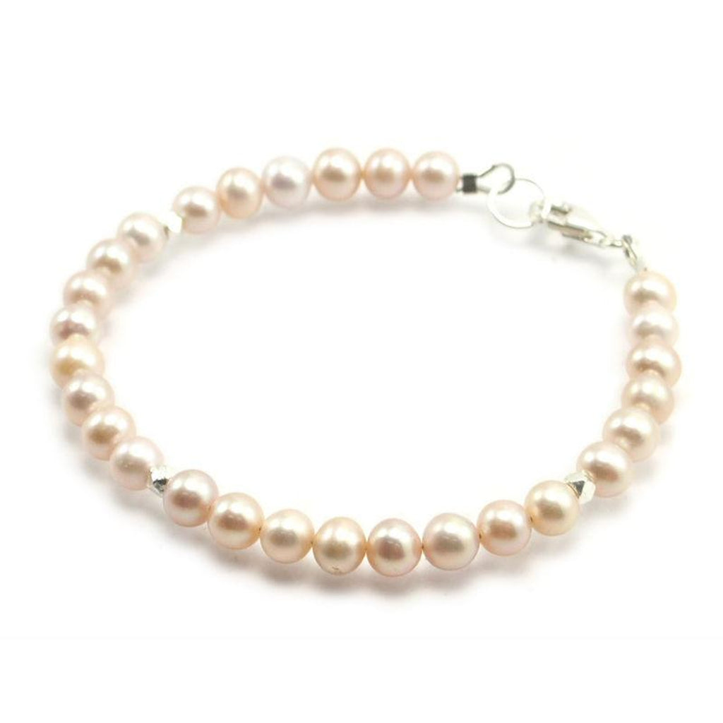 Fresh Water Pearl Bracelet With Sterling Silver Trigger Clasp 6