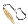 "Ethiopian Medicine Stick" Style Bone Pendant Necklace 3 - 5.5"