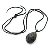 Mother of Pearl Inlaid Bead Necklace
