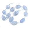 Chalcedony Smooth Nuggets Strand