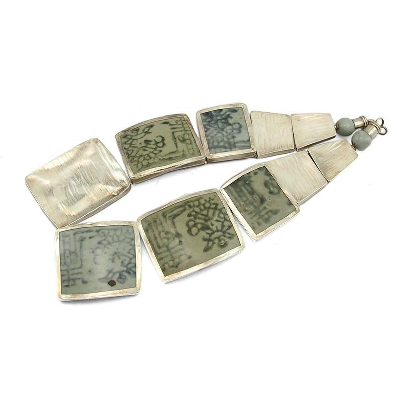 95% Pure Silver with 19th Century Pottery Fragments