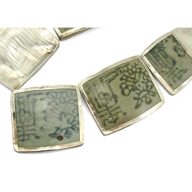95% Pure Silver with 19th Century Pottery Fragments