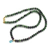 Ruby Zoisite Necklace With Gold Filled Trigger Clasp
