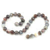 Botswana Agate Faceted Round 12mm Strand