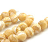 Mother of Pearl Faceted Rounds 8mm