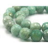 Brazilian Amazonite Faceted Rounds 12mm Strand