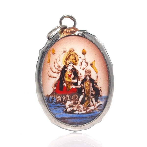 Kali and Durga Pendant
