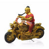 Kuman Thong Figure 4 Driving His Protective Motorcycle