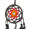 Dreamcatcher Wall Hanging With Seed Beads (A) Grey