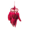 Owl Dreamcatcher Wall Hanging Red