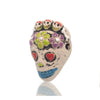 Hand Painted Skull Bead from Peru