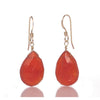 Carnelian Earrings with Gold Filled French Ear wires