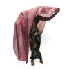 Rajasthan 100% Silk Wrap with Thai Tie Dye Harem Pants Black 1