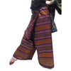 Tie Dye Kimono-Style Jacket Teal With Thai  Printed Fisherman Pant 4 EACH PIECE SOLD SEPARATELY