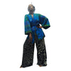 Tie Dye Kimono-Style Jacket Vivid Blues With Tie Dye Open-Leg Pants Black 16 EACH PIECE SOLD SEPARATELY