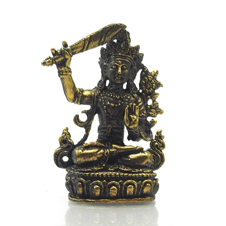 Manjushri Brass Statue