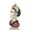 Frida Bust Glass Ornament, Large