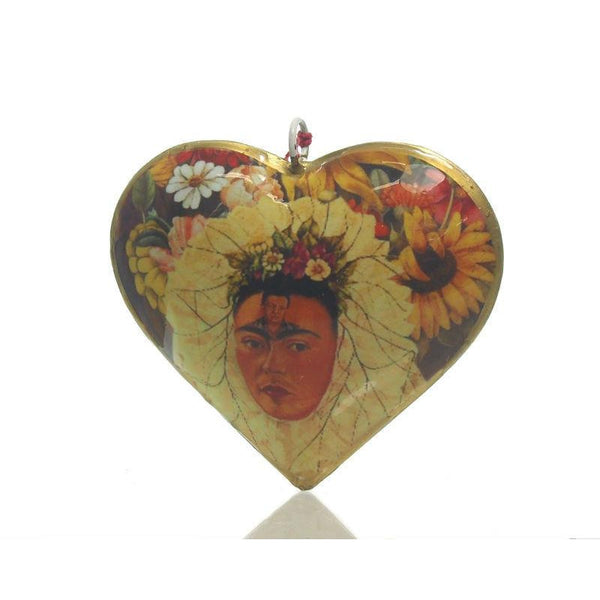 Frida Kahlo Metal Ornament