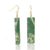 Green Mountain Jade Earrings with Gold Filled French Ear Wires