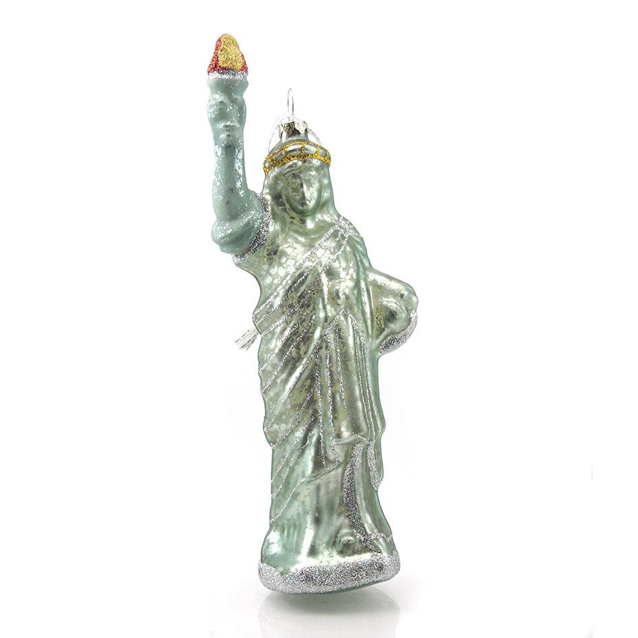 Statue of Liberty Glass Ornament