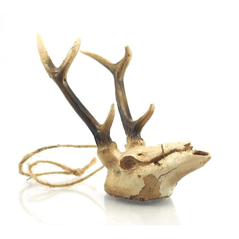 Resin Deer Skull Ornament