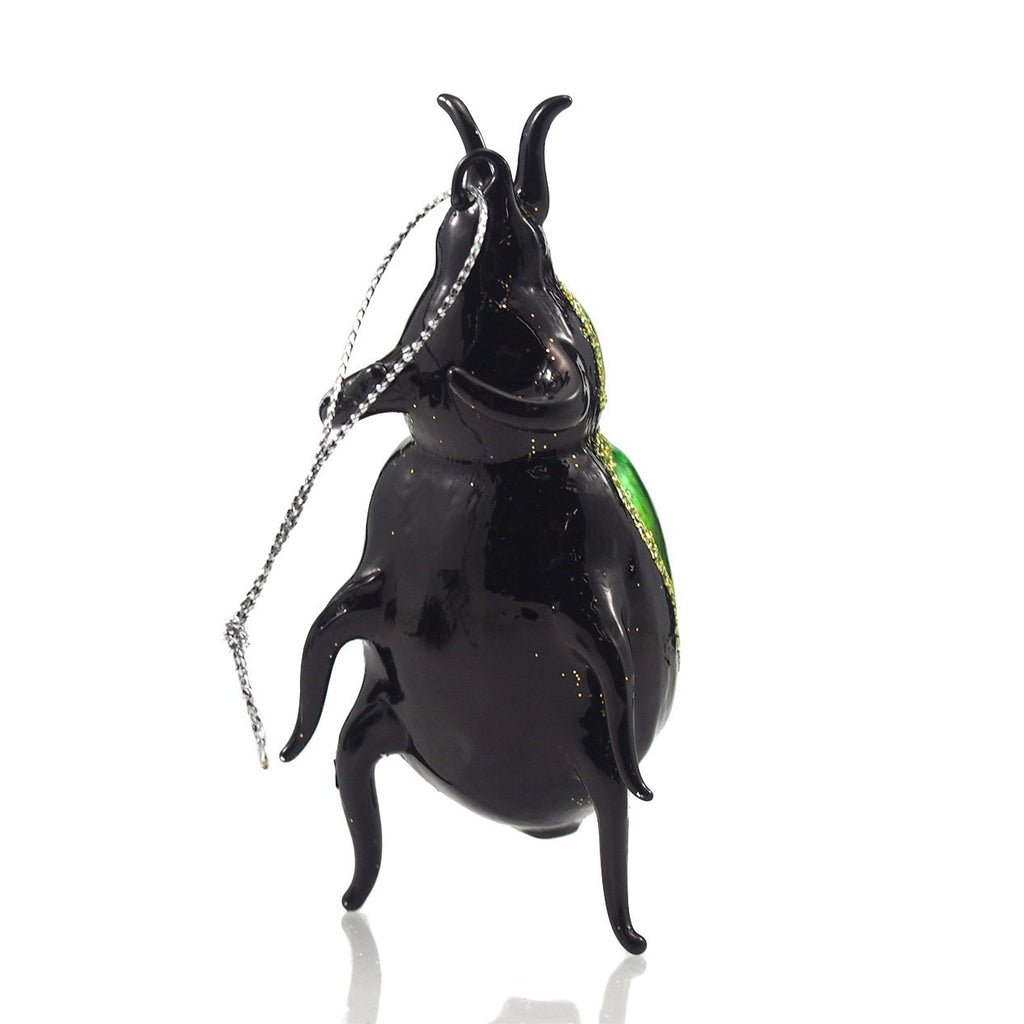 Glitter Beetle Ornament