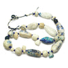 Antique Persian Quartz/Faience Bead Necklace